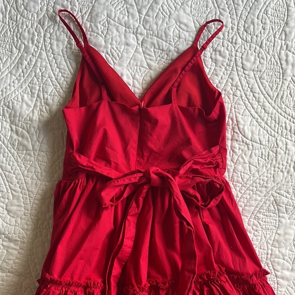 Red mini dress - Picture 4 of 4